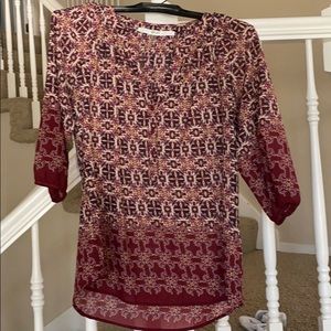 Fun2Fun 3/4 length sleeve top